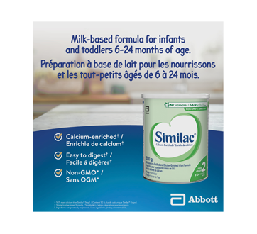 Image 2 du produit Similac - Étape 2 préparation pour nourrissons enrichie de fer et de calcium, 850 g