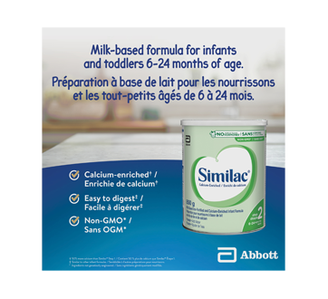 Image 2 du produit Similac - Étape 2 préparation pour nourrissons enrichie de fer et de calcium, 850 g