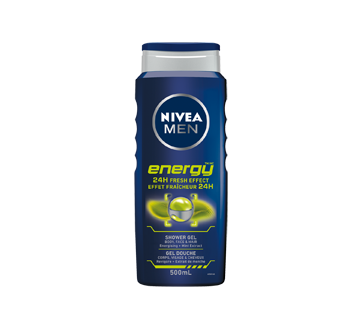 Image du produit Nivea Men - Gel douche avec effet fraîcheur 24 h, 500 ml, Energy