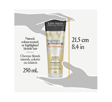 Image 7 du produit John Frieda - Sheer Blonde shampooing activateur de reflets pour cheveux blond clair, 250 ml
