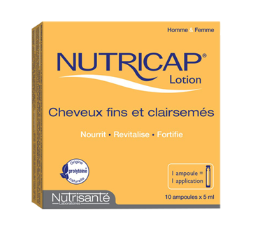 Image du produit Nutricap - Lotion anti-chute homme, 10 x 5 ml