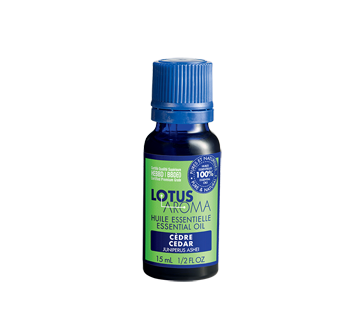 Image du produit Lotus Aroma - Huile essentielle de cèdre, 15 ml