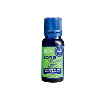 Image du produit Lotus Aroma - Huile essentielle d'épinette noire, 15 ml