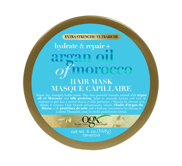 Image du produit OGX - Ultrariche hydrate et répare + huile d'argan du Maroc masque capillaire, 168 g