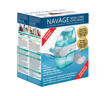 Nettoyeur nasal, 1 unité – Naväge : Vaporisateur nasal