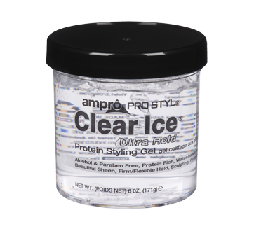 Clear Ice Gel coiffage aux protéines, 171 ml