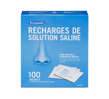Image 2 du produit Personnelle - Recharges de solution saline, 100 unités