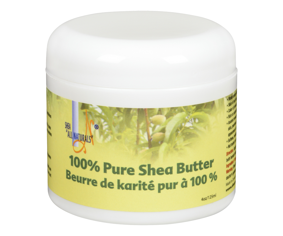 Beurre de karité pur à 100 , 125 ml All Naturals Jean Coutu