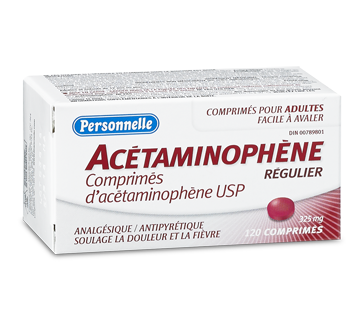 Image 2 du produit Personnelle - Acétaminophène 325 mg, 120 unités