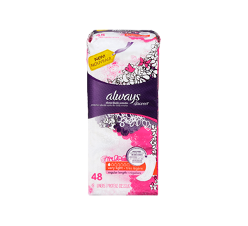 Image 3 du produit Always - Discreet protège-dessous absorption très léger, 48 unités