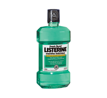 Image du produit Listerine - Formule classique Fresh Burst, rince-bouche antiseptique, 1 L