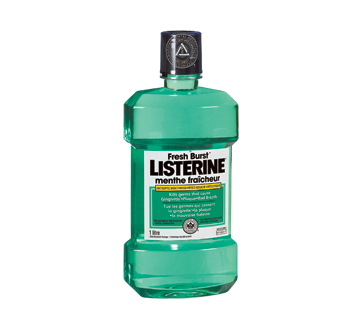 Formule classique Fresh Burst, rince-bouche antiseptique, 1 L