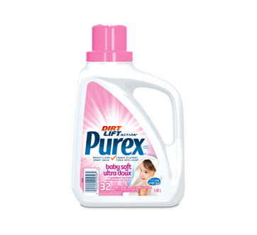 Purex Detergent A Lessive Pour Bebe Hypoallergenique Sans Colorants 1 47 L Purex Detergent Jean Coutu