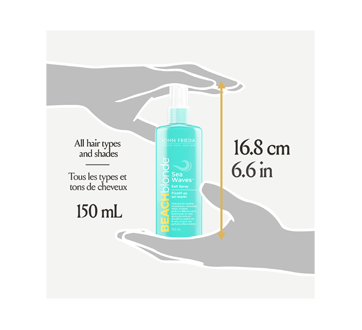 Image 6 du produit John Frieda - Beach Blonde Sea Waves fixatif au sel marin, 150 ml