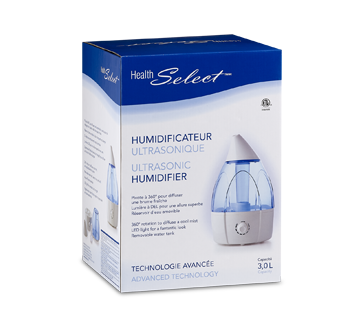 Image du produit Health Select - Humidificateur ultrasonique