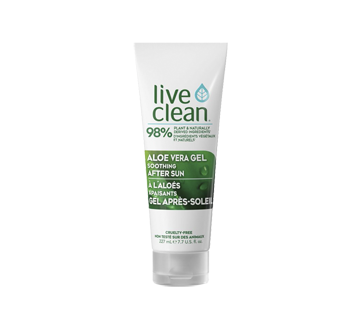 Image du produit Live Clean - After Sun 98% gel d'aloès, 227 ml
