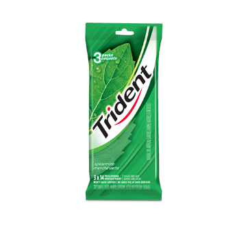 Image du produit Trident - Trident menthe verte, 3 unités