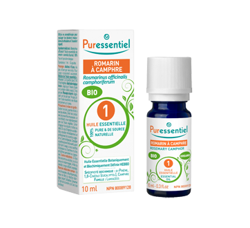 Huile essentielle romarin à camphre bio
, 10 ml