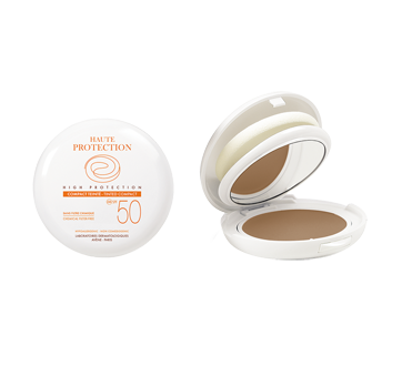 Haute Protection compact teinté FPS 50, 10 g, doré