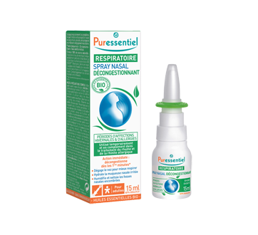 Image 1 du produit Puressentiel - Respiratoire spray nasal hypertonique, 15 ml
