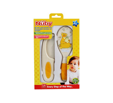 Brosse et peigne PremierCadeau Coffret Peigne Brosse Ourson sur