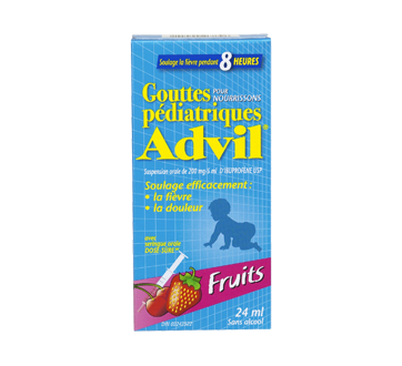 Advil Pediatrique Gouttes Pediatriques 24 Ml Fruits Advil Ibuprofene Pour Enfants Jean Coutu