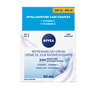 Essentials 24h Moisture Boost + Refresh crème de jour FPS 15, 50 ml, peau normale