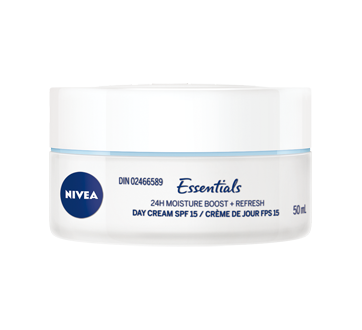 Image 2 du produit Nivea - Essentials 24h Moisture Boost + Refresh crème de jour FPS 15, 50 ml, peau normale
