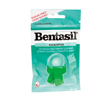 Image du produit Bentasil - Pastille molle sans sucre, 39 g, eucalyptus