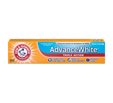 Image 2 du produit Arm & Hammer - Extra Blanchissant dentifrice, 120 ml, menthe fraîche