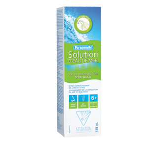 Spray nasal d'eau de mer soin du nez hydratant, 135 ml