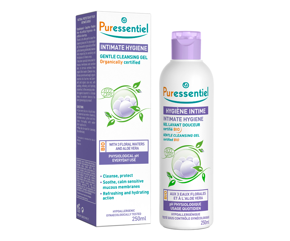 Hygiène Intime gel lavant douceur certifié Bio, 250 ml – Puressentiel ...