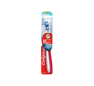 Image du produit Colgate - 360 brosse à dents, 1 unité, moyenne