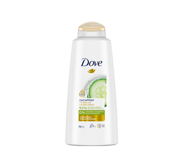 Image du produit Dove - Shampooing, 750 ml, soins fraîcheur