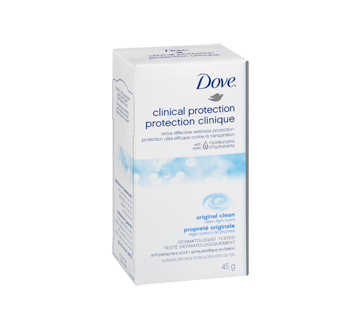 Image 2 du produit Dove - Antisudorifique protection clinique, 45 g, propreté originale