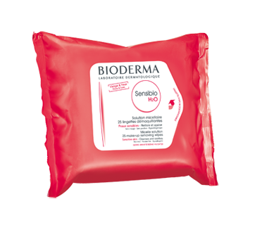 Image du produit Bioderma - Sensibio H2O lingettes, 25 unités