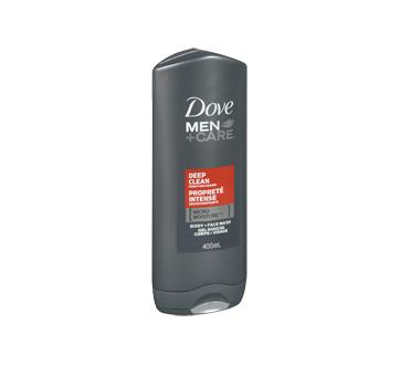 Image 2 du produit Dove Men + Care - Propreté Intense gel douche corps + visage, 400 ml