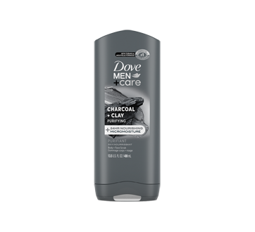 Charbon argile gel douche corps + visage, 400 ml