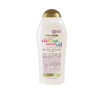 Huile de coco miracle gel douche extracrémeux hydratation intense, 577 ml