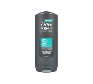 Image 3 du produit Dove Men + Care - Gel douche corps et visage, 300 ml, aqua choc