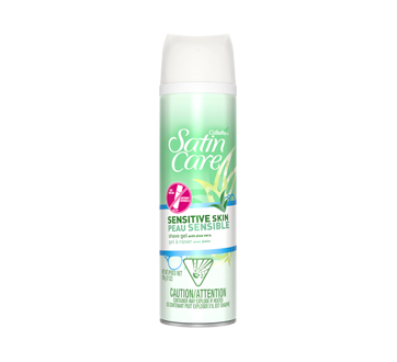 Venus Gel à raser Satin Care peau sensible pour femmes, 198 g