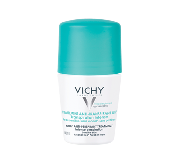 Image du produit Vichy - Déodorant traitement anti-transpirant 24 heures, transpiration intense, 50 ml
