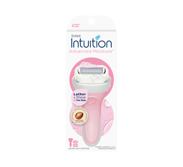 Intuition hydratation améliorée rasoir, 1 unité, 2 cartouches