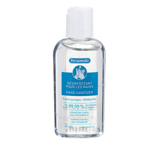 Désinfectant pour les mains, fruits sauvages, 60 ml