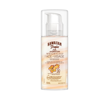 Silk Hydration Weightless écran solaire pour le visage FPS 30, 50 ml