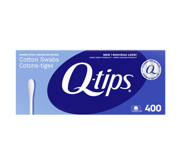 Cotons-tiges, 400 unités – Q-Tips : Cure-oreille et ouate