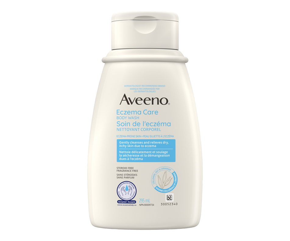 Soin de l'eczéma crème nettoyante, 295 ml Aveeno Hydratant Jean Coutu