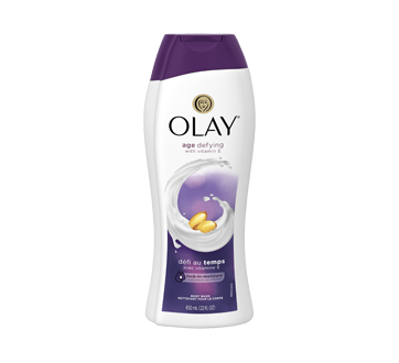 Image du produit Olay - Défi au temps nettoyant pour le corps avec vitamine E, 650 ml