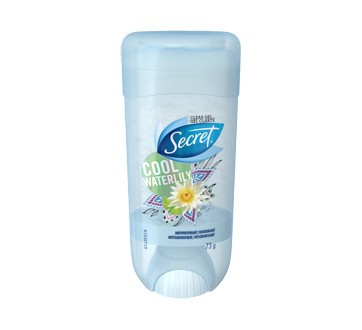 Image du produit Secret - Freshies antisudorifique et désodorisant gel clair, 73 g, nénuphar vivifiant