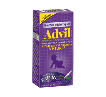 Image du produit Advil - Advil Pédiatrique gouttes, 24 ml, raisin